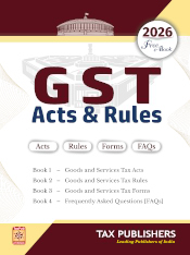 GST Acts and Rules, 2026
